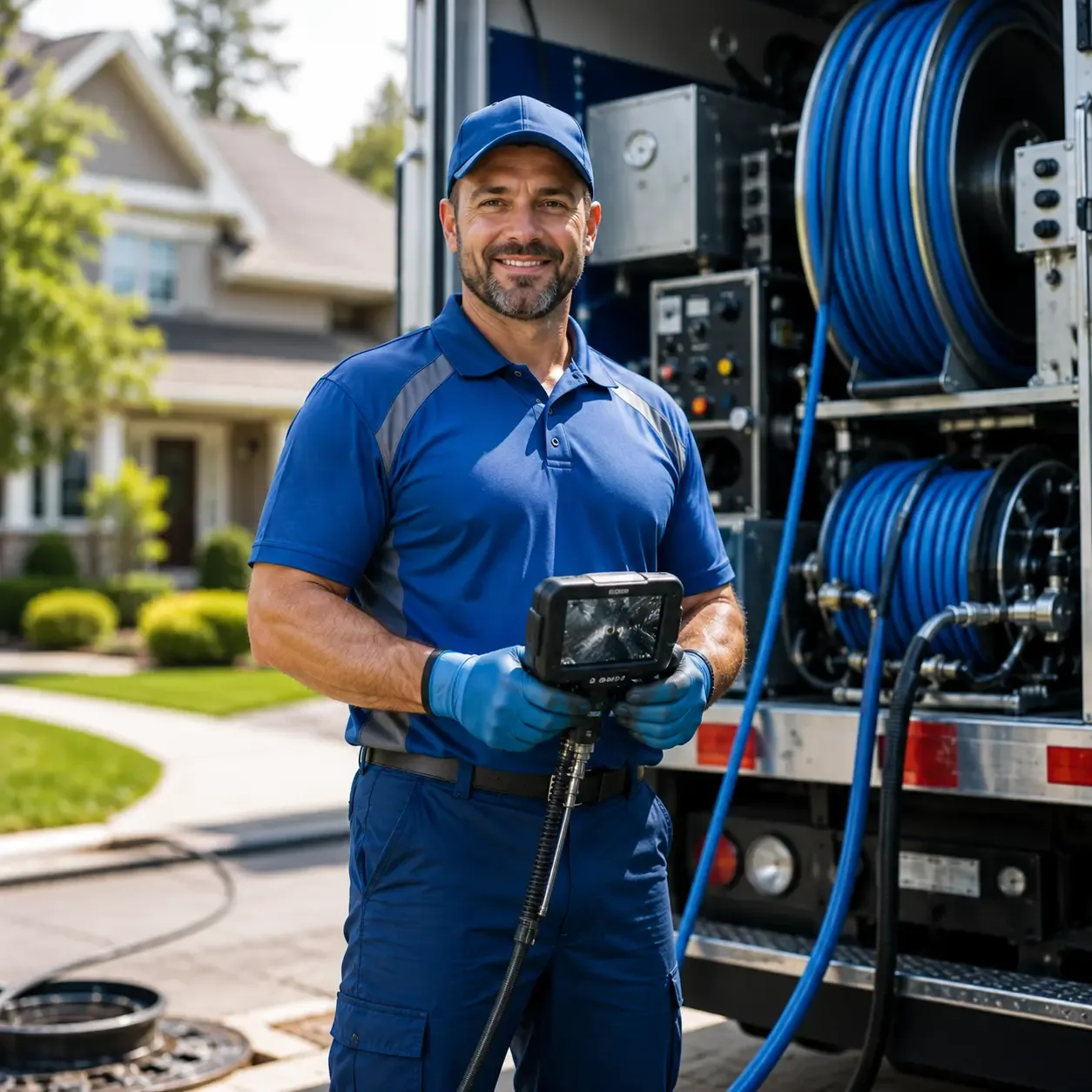 Local outdoor drain cleaning specialists in George West, TX